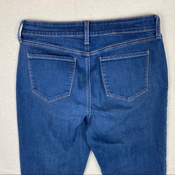 NYDJ Marilyn Stretch Medium Wash Straight Leg Jean - Picture 7 of 8